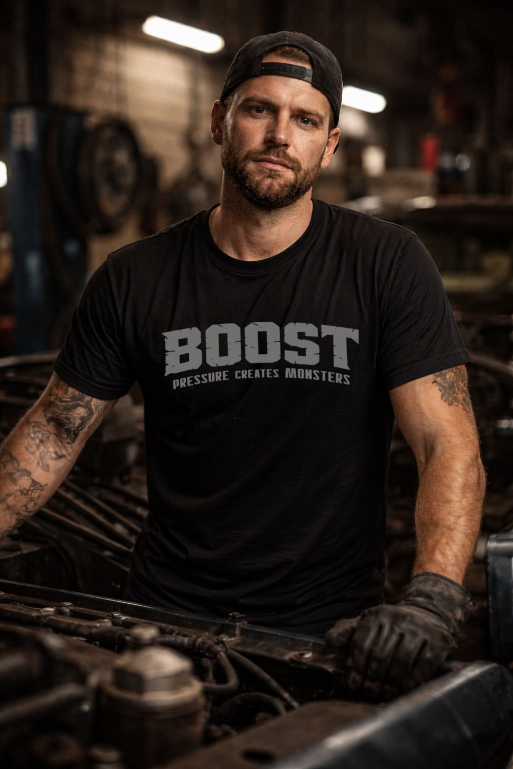 Turebo, Tuing, T-Shirt , Schwarz