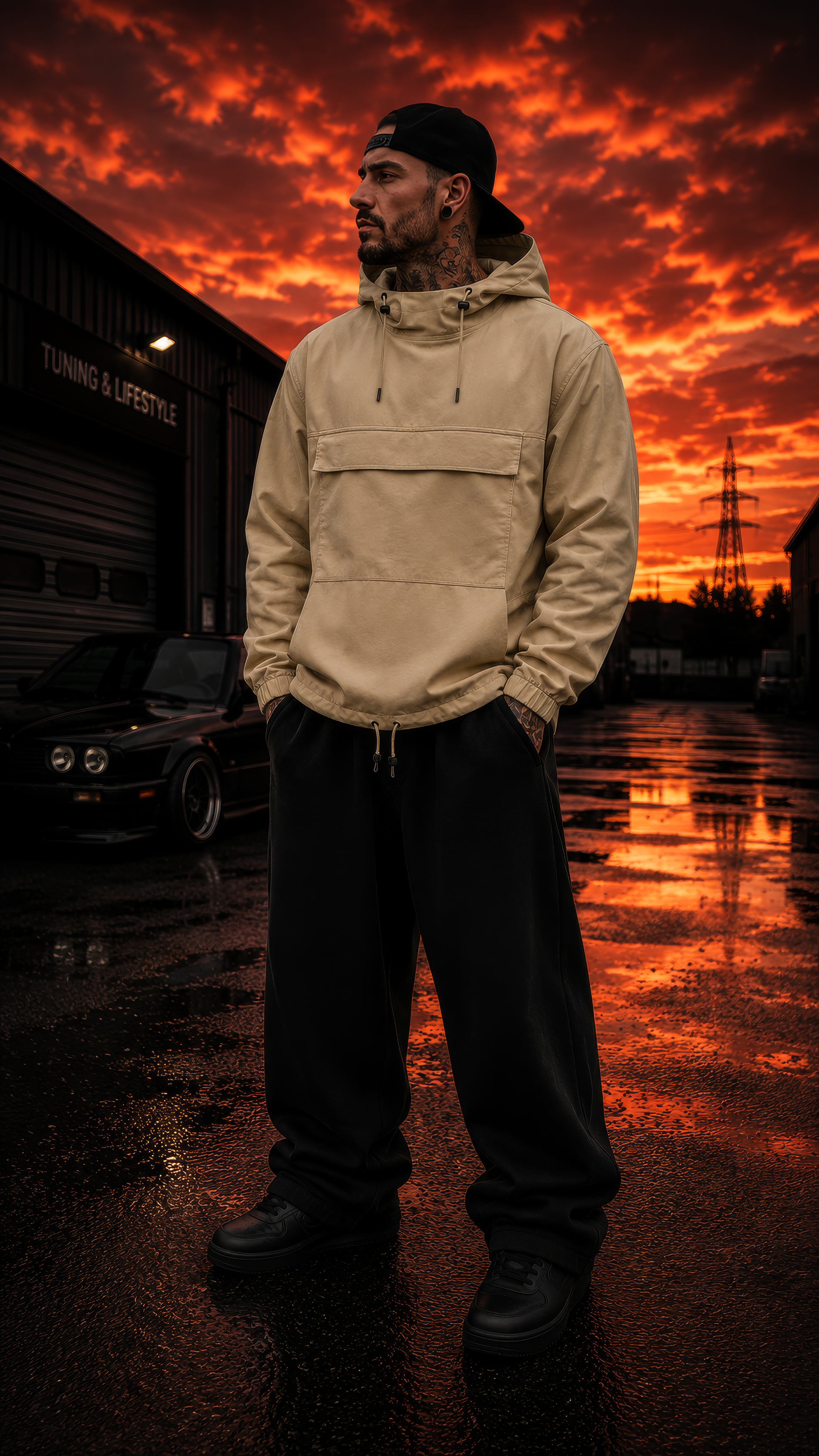 GRNZWRTG Sweat Pull