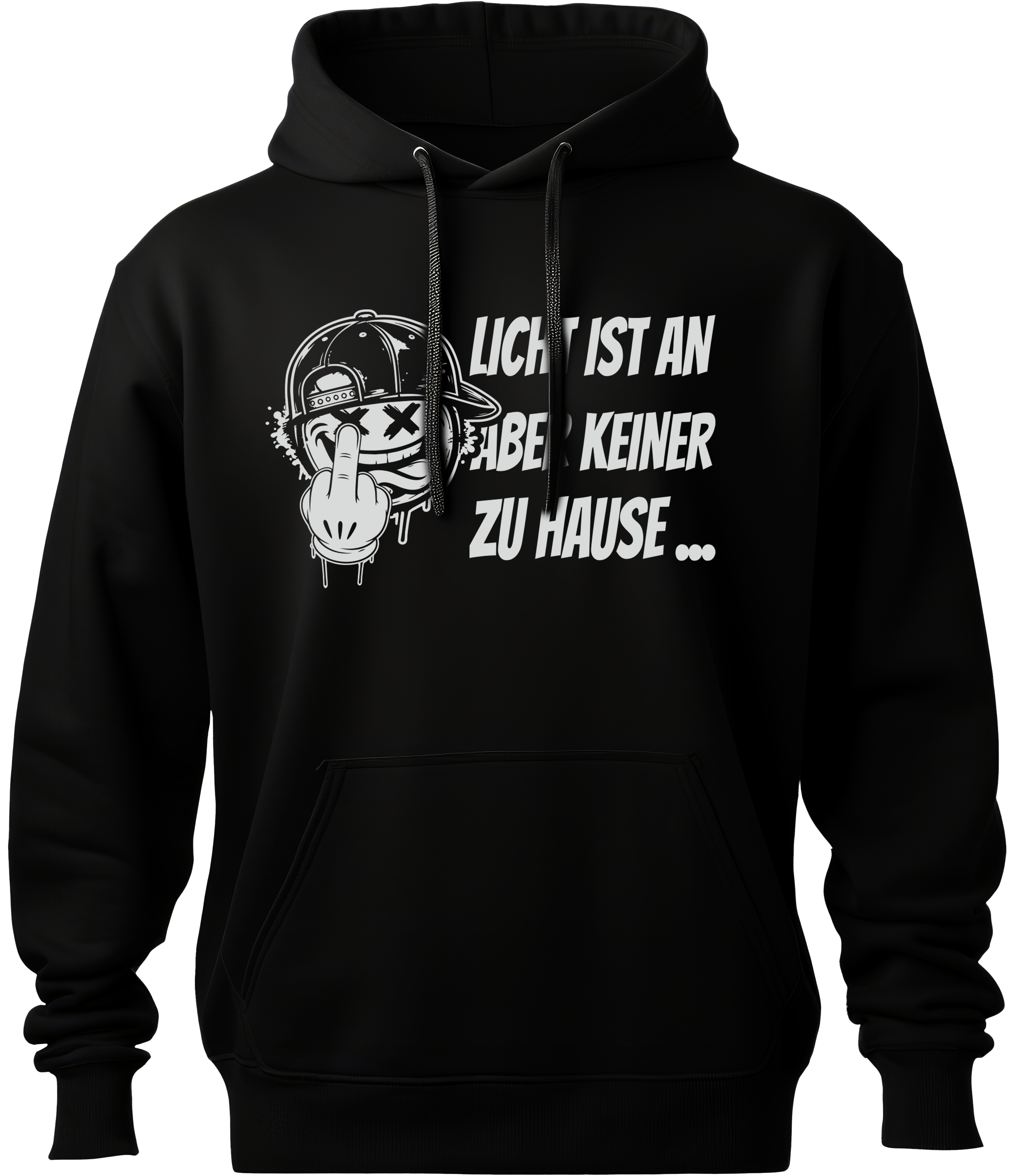 Hoodie – Licht ist an..