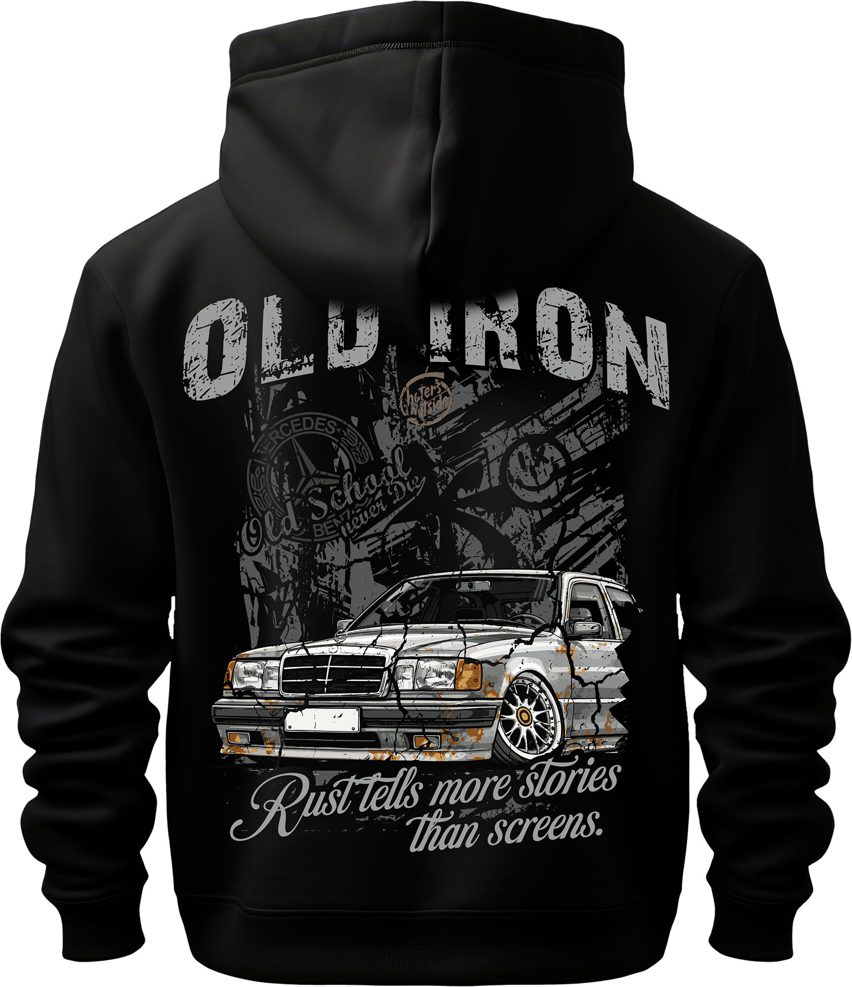 Old Iron Hoodie Benz